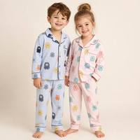 Nouvelle Arrivée Hongbo Pyjamas de Noël Tenue Enfant Pyjamas Mignons Designer Impression DIY Pyjama de Noël Vêtements pour Enfants en Gros