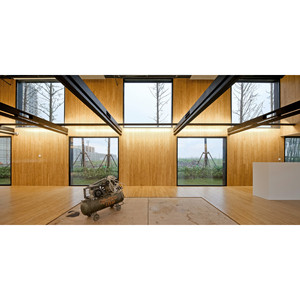 Módulo de Oficina Modular con Estructura de Aluminio e Iluminación LED para Edificio de Oficinas - Product Image 1
