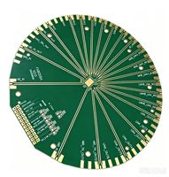 Clavier mécanique PCB PCBA, matériau Rogers, finition de surface ENIG, conception personnalisée, service tout-en-un