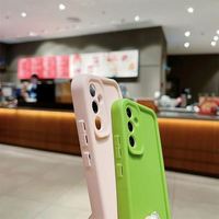 Funda de silicona TPU suave de color caramelo para A53/A52/A32/A33/A13/A23/A72/A73/A03S y para 4G/5G a prueba de golpes