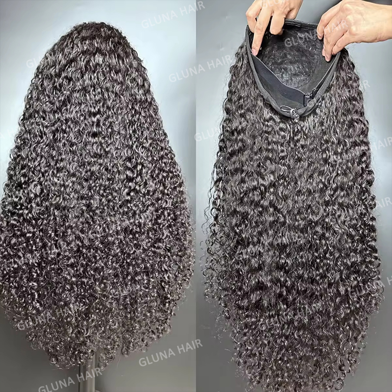 half wig orange color