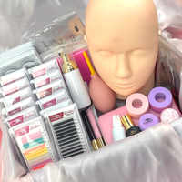 Vente chaude pour les kits de formation de base en extension de cils professionnels, logo personnalisé fait à la main, OEM/ODM en gros