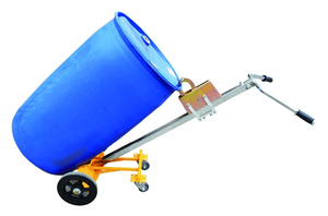 รถเข็นถังน้ำมัน 400 กก. 450 กก. 200 ลิตร รถเข็นมือ รถลากมือ รถเข็นขนถังน้ำมัน รถเข็นเคลื่อนย้ายถัง - Product Image 4