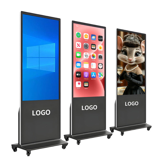 Digital Signage Advertising Display Digital Signage 55" Stand Floor Digital Signage Display