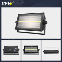 Pack de 10 projecteurs stroboscopiques LED de scène 280W 960 RGBW 8+8 segments DMX512 avec flight case