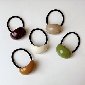 Coletero Minimalista de Material Acrílico de Alta Calidad con Elegante Diseño de <span class=keywords><strong>Arco</strong></span>, Coletero para Mujer, Herramientas de Peinado - Product Image 5