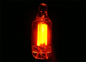 Стандартная светодиодная неоновая световая лампа с резистором и проводом 6*13 светодиодная неоновая лампа - Product Image 3