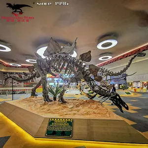 Модель ручного изготовления, скелет динозавра, имитация музейного уровня