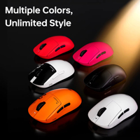 Souris de jeu sans fil ATK Dragonfly A9 Air Ultimate, triple mode, double canal, 8KHz PAW3950UItra, légère, ergonomique