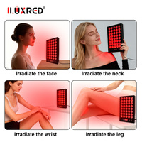 Panneau de lumière rouge ILUXRED à haute performance, panneau flexible, appareil de thérapie infrarouge portable pour les soins du corps