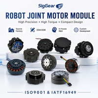 OEM Hochdrehmoment-Niedriggeschwindigkeits-Robotergelenkmotormodul, kundenspezifischer BLDC-Aktuator mit Encoder für die Antriebstechnik in der industriellen Automatisierung