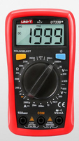 Pabrik Cina Penjualan Laris Uni-t Profesional Mini Rentang Otomatis Lcd Digital Voltmeter Ammeter Multimeter