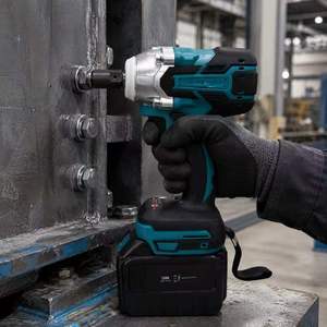 Llave de <span class=keywords><strong>Impacto</strong></span> Inalámbrica de Alta Resistencia sin Escobillas DMB82, Atornillador de 320 Nm y 12 Velocidades, Equipo de Reparación de Automóviles - Product Image 5