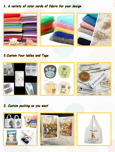 OEM Custom Animal <strong>Poodle</strong> Stuffed Soft Plush <strong>Toy</strong> Peluche Human Doll Mascot with PP Cotton Filling Packaged in OPP Bag - Product Image 6