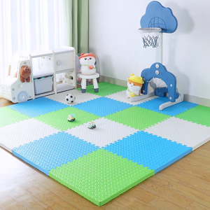 Tapis de jeu <span class=keywords><strong>pour</strong></span> bébé Hydefoam EVA, forte durabilité <span class=keywords><strong>pour</strong></span> les centres d'éducation préscolaire, couleur personnalisée, style puzzle, marchands de marque - Product Image 6