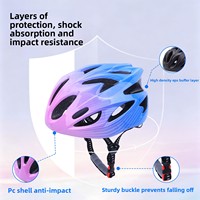 Protection complète anti-chute pour enfants, patinage en ligne, skateboard, patinage sur glace, cyclisme en plein air, bleu-violet