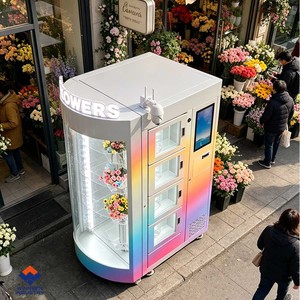 Distributeur automatique de bouquets de fleurs fraîches Winnsen à rotation 360°, grande boîte, libre-service - Product Image 2
