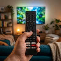 Télécommandes universelles ES-RM080-5 de haute qualité, modèle neuf, remplacement pour télécommande infrarouge de téléviseur intelligent Hisense