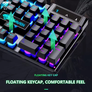 Lighting Home Desktop Game Mechanical <b>Keyboard</b> LED Backlit <b>Keyboard</b> with <b>Mouse</b> Combination - Product Image 3