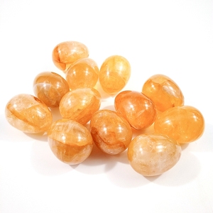 Œuf de Yoni en Citrine Naturelle Huiying, Sculpture en Cristal, Pierre de Guérison, Vente en Gros, Artisanat pour Femmes - Product Image 1