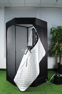 Sauna Portátil Ultimate Recovery <span class=keywords><strong>con</strong></span> Luz Roja, Vaporizador, Tapete y Accesorios - Product Image 3