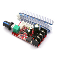 Contrôleur de vitesse de moteur PWM 15A et module de gradation LED 10-50V DC double mode avec protection contre les surcharges pour véhicule électrique
