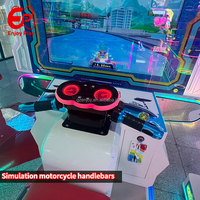 Simulateur de course de bateaux à monnayeur, écran LCD 22 pouces, avec vibrations et direction, pour joueur unique, idéal pour centres de divertissement et centres commerciaux, vente chaude, OEM