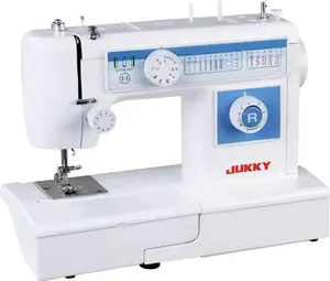 Jukky fh2010 mini máquina de costura doméstica, alta qualidade, multifunção, portátil, para uso doméstico, com motor, na china