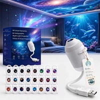 Lampe de Projection LED Simple pour Enfants, Ciel Étoilé, Créative, Alimentée par USB, Lumière Blanche Chaude, Design Planètes, Veilleuse pour Chambre et Escalier