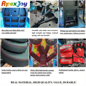 Machine <span class=keywords><strong>de</strong></span> jeu <span class=keywords><strong>de</strong></span> <span class=keywords><strong>boxe</strong></span> multi-cibles en métal durable pour salles <span class=keywords><strong>de</strong></span> divertissement, modèle KungFu Boxer à fort potentiel <span class=keywords><strong>de</strong></span> revenus, sortie d'usine - Product Image 3