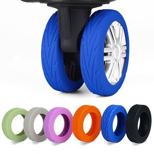 Lot de 8 protections de roues de valise en silicone, silencieuses et anti-bruit, pour sacs de voyage, OEM - Product Image 1