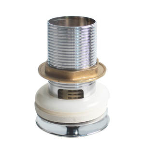 WaiiHO 022 Siphon de lavabo moderne en laiton chromé avec trop-plein, panier de vidange pour évier de cuisine, conception de récupération des déchets - Product Image 4