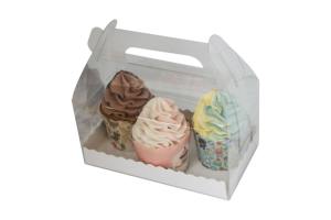 Rõ ràng Đảng ủng hộ kẹo điều trị đầu hồi gfit hộp với các tông ủng hộ hộp món tráng miệng Cookie cupcake cho đám cưới bé tắm - Product Image 5