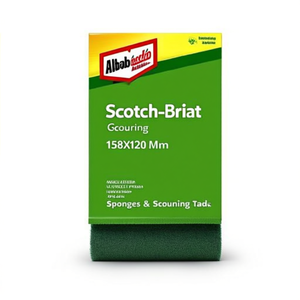 Tampone Abrasivo Scotch-Brite 158X120 Mm Verde Per Lavori di Pulizia - Product Image 2