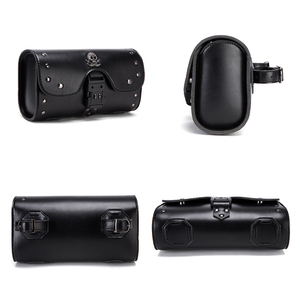 Sacoche de moto antivol style punk rétro avec serrure, sacoche latérale universelle pour la conduite en extérieur, vélo électrique, transfrontalier - Product Image 4