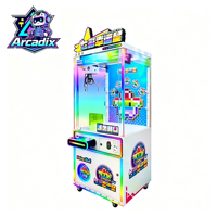 Machine à griffes à monnayeur pour attraper les peluches et les jouets, jeu d'arcade pour centres commerciaux, parcs d'attractions et espaces intérieurs