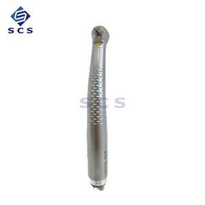 Instrumento de Pulverización de 6 Puntos Tipo Prensa para Uso Clínico en Odontología, Pieza de Mano <span class=keywords><strong>Dental</strong></span> de Alta Velocidad con LED - Product Image 2