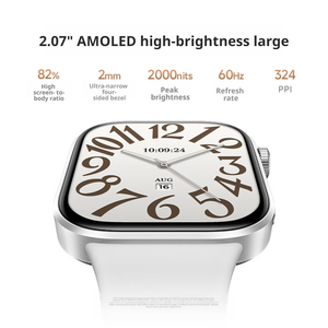 Reloj Inteligente Xiao//mi REDMI <span class=keywords><strong>Watch</strong></span> <span class=keywords><strong>6</strong></span>, Pantalla AMOLED de 2.07 Pulgadas, 60 Hz, 5 ATM, Llamadas por Bluetooth, NFC, 12-24 Días de Duración de la Batería, Monitor de Salud - Product Image 3