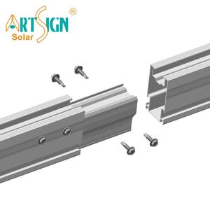 Staffa Solare OEM Personalizzata, Connessione per Binario in Alluminio, Sistema di Montaggio Fotovoltaico |   Insegna Artistica - Product Image 3