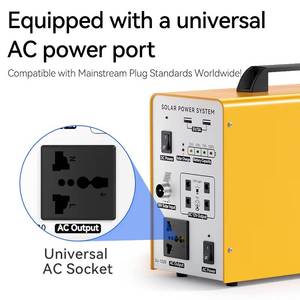 ชุดระบบพลังงานแสงอาทิตย์สำหรับบ้าน PicoSolar PN-DJ1220 Pine 300W พร้อมแบตเตอรี่ LifePO4 แผงโซลาร์เซลล์แบบโมโนคริสตัลไลน์ซิลิคอน ตัวควบคุม MPPT/PWM ระบบไฟฟ้ากระแสสลับ - Product Image 3