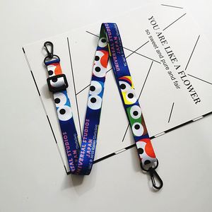 Lanières détachables personnalisées en polyester tissé par sublimation avec logo, imprimées sur mesure, pour porte-clés et thèmes anime - Product Image 2