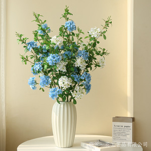 Arrangement floral artificiel Yihua en soie rose et blanche, décoration moderne pour la maison, présentation en vase - Product Image 3
