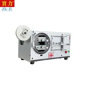 Plastic bonding tape wrapping Transformer Coil with high quality Double Axis Automatic Wrap Taping Machine