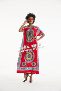 ขายส่งแอฟริกันผู้หญิง Kaftan Maxi ชุดลูกปัดชุด Kaftan - Product Image 2