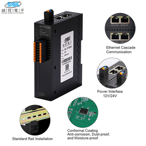8-kanaals K/T/J-Type Thermokoppel <span class=keywords><strong>Data</strong></span>-Acquisitiemodule ± 0.5 ℃ Hoge Nauwkeurigheid Modbus Tcp Io-Module - Product Image 3