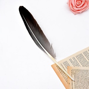 Nouveau <span class=keywords><strong>stylo</strong></span> à bille <span class=keywords><strong>plume</strong></span> encre noire <span class=keywords><strong>plume</strong></span> <span class=keywords><strong>vintage</strong></span> <span class=keywords><strong>plume</strong></span> peinture or métal raffiné plaqué tige <span class=keywords><strong>plume</strong></span> <span class=keywords><strong>stylo</strong></span> à bille pour cadeau de mariage - Product Image 4