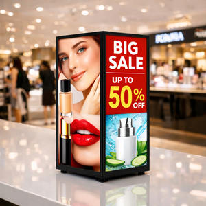 Pantalla LED COB para Interiores, Pantalla de Visualización para Escritorio, Pantalla Publicitaria, Caja de Luz para Carteles, para <span class=keywords><strong>Centros</strong></span> <span class=keywords><strong>Comerciales</strong></span> - Product Image 1