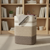 Panier en feutre pour animaux de compagnie, multifonctionnel, écologique, en fibre végétale, style sac commercial, doré, pour le pain, la crèche, les vêtements