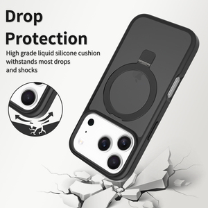 Coque de <span class=keywords><strong>téléphone</strong></span> magnétique antichoc mate en gros pour iPhone 18 17 16 15 Pro Max – Étuis transparents pour iPhone - Product Image 4