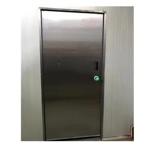 China Supplier Thermal Insulated Cold Room Swing Hinged Door With Heating Wire Whole Set